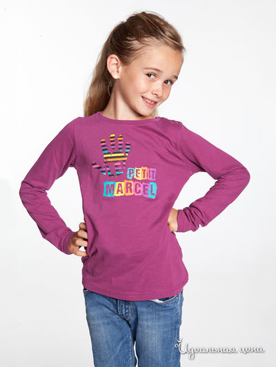 Футболка Le Petit Marcel, цвет сливовый