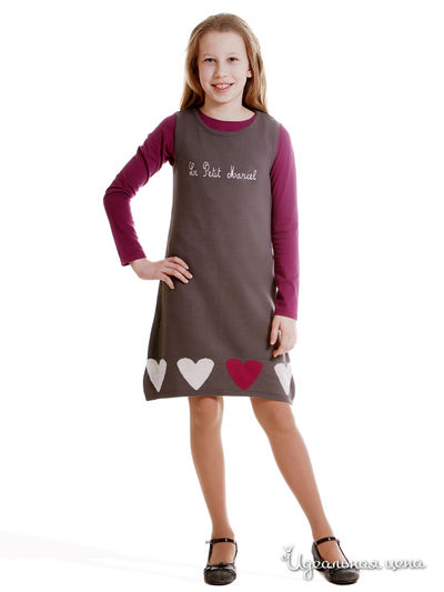 Платье Little Marcel, цвет темно-серый