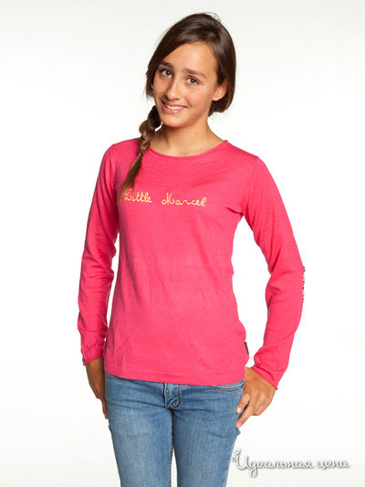 Футболка Little Marcel, цвет розовый