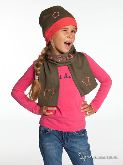 Шарф Le Petit Marcel, цвет хаки