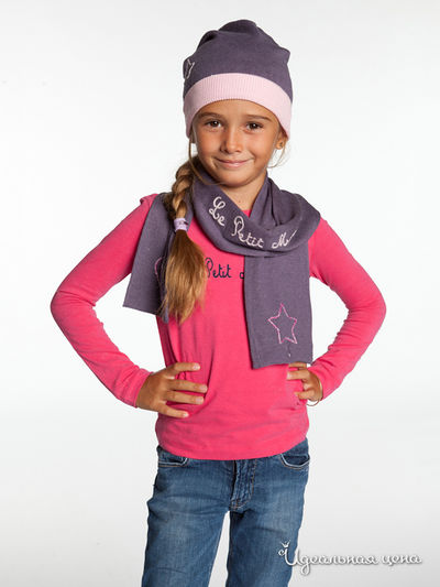 Шарф Le Petit Marcel, цвет лиловый