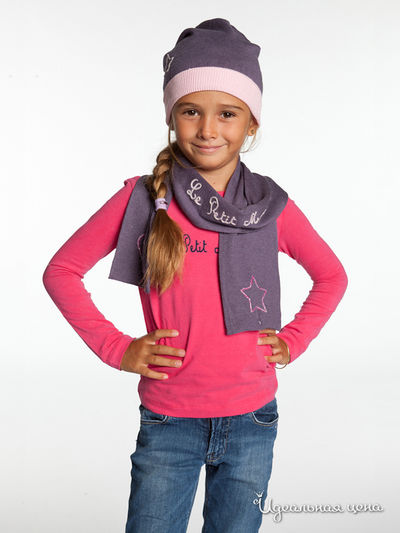 Шарф Little Marcel, цвет лиловый