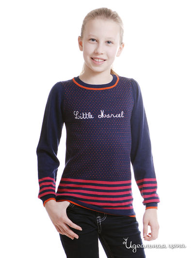 Пуловер Little Marcel, цвет темно-синий