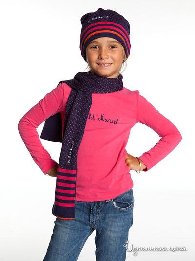 Шапка Little Marcel, цвет темно-синий