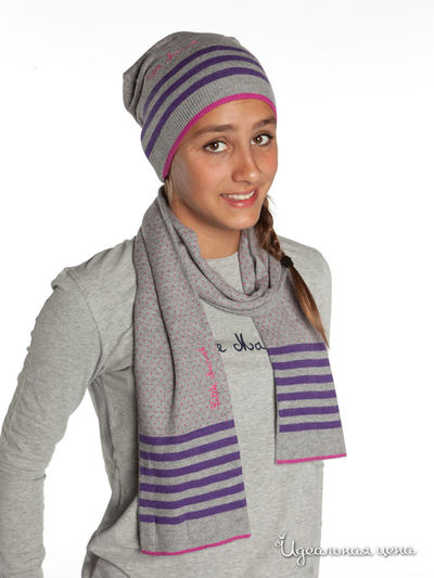 Шапка Little Marcel, цвет светло-серый