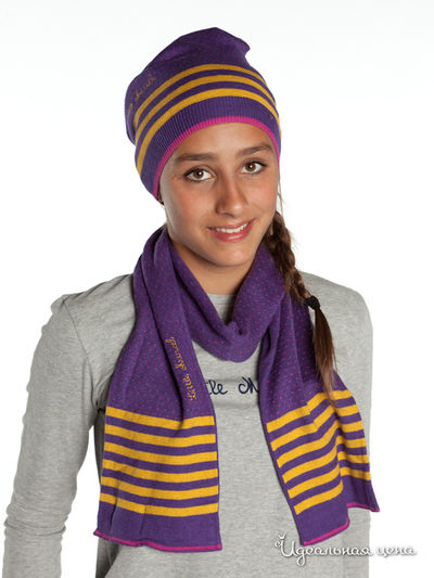 Шарф Little Marcel, цвет сиреневый