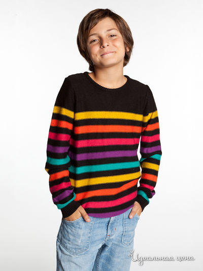Пуловер Little Marcel, цвет в полоску 235