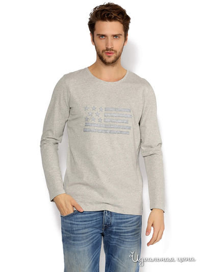 Футболка Little Marcel, цвет светлый меланж