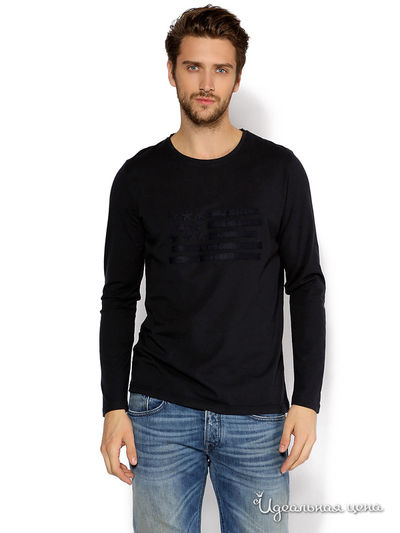 Лонгслив Little Marcel, цвет черный