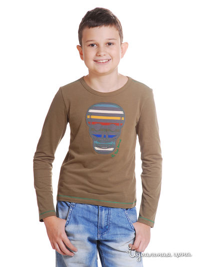 Лонгслив Le Petit Marcel, цвет коричневый