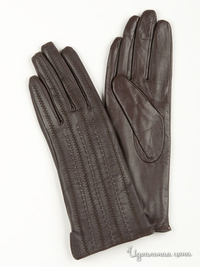 Перчатки Dolci Capricci, цвет темно-коричневый