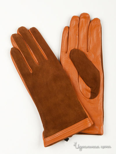 Перчатки Dolci Capricci, цвет рыжий