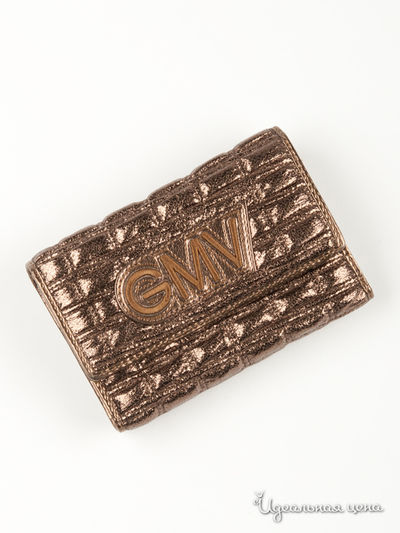 Кошелек GianMarco Venturi, цвет бронзовый