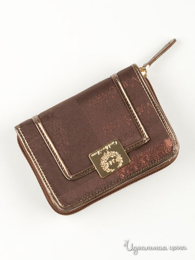 Кошелек GianMarco Venturi, цвет бронзовый
