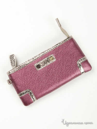 Косметичка GianMarco Venturi, цвет сиреневый