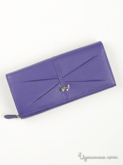 Кошелек GianMarco Venturi, цвет фиолетовый