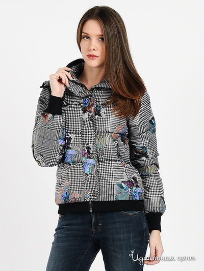 Пуховик Galliano, цвет Мультиколор