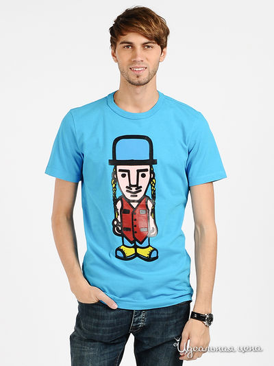 Футболка Galliano, цвет голубой