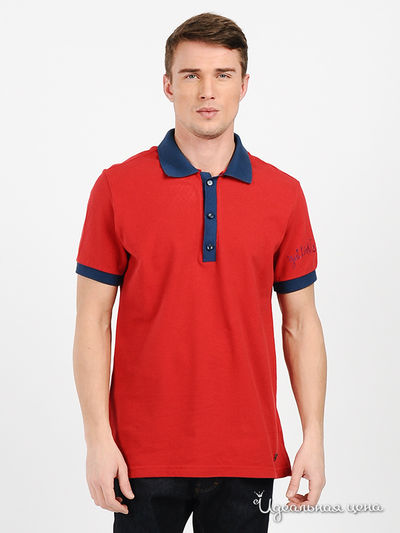 Поло Galliano, цвет Красный