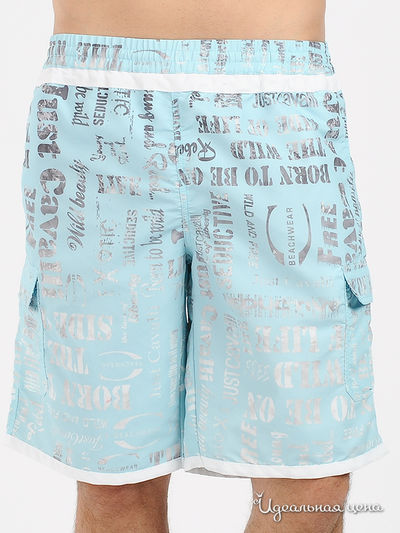 Шорты Just Cavalli, цвет голубой