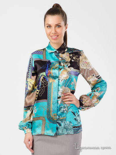 Блуза Dino Chizari, цвет разноцветный