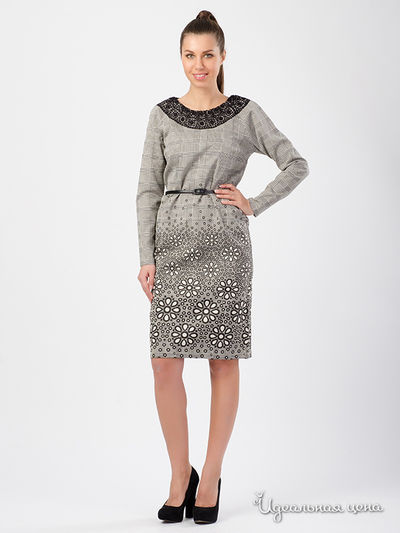 Платье Dino Chizari, цвет серый