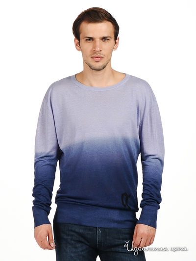 Пуловер Galliano, цвет синий