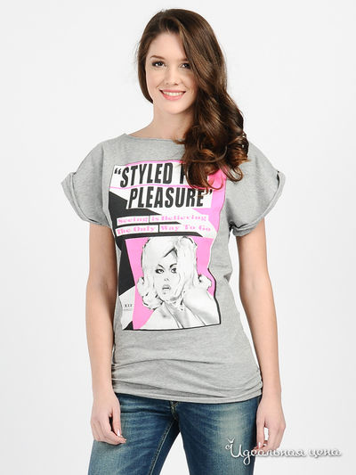 Футболка Fiorucci, цвет серый