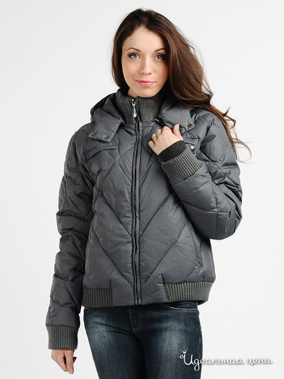 Пуховик Byblos, цвет серый