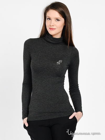 Водолазка Rocco Barocco, цвет серый