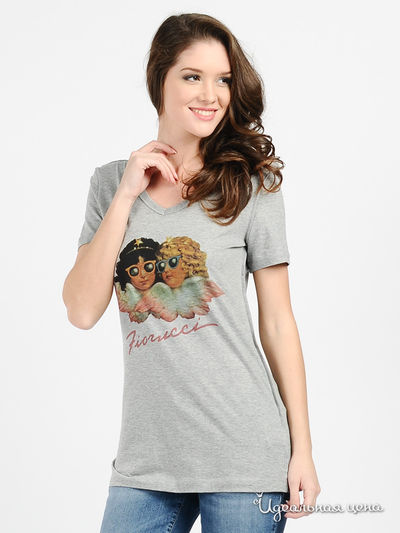 Футболка Fiorucci, цвет серый