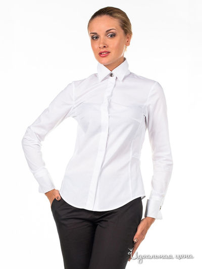 Блуза Satin, цвет Белый