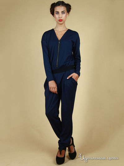 Комбинезон Satin, цвет темно-синий