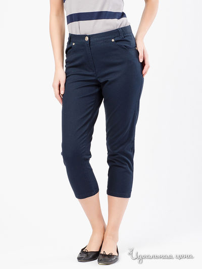 Укороченные брюки Thalassa, цвет темно-синий