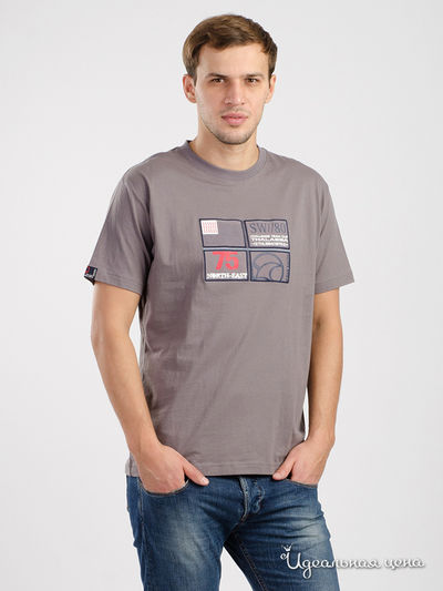 Футболка Thalassa, цвет серый