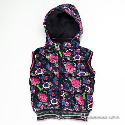 Жилет для девочки Quadri Foglio