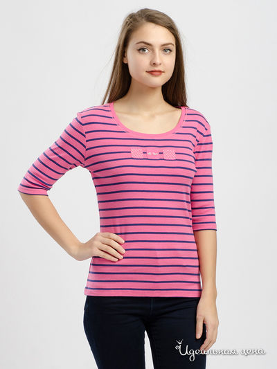 Лонгслив Thalassa, цвет розовый, синий