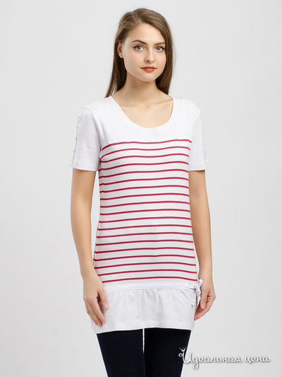 Туника Thalassa, цвет белый, красный