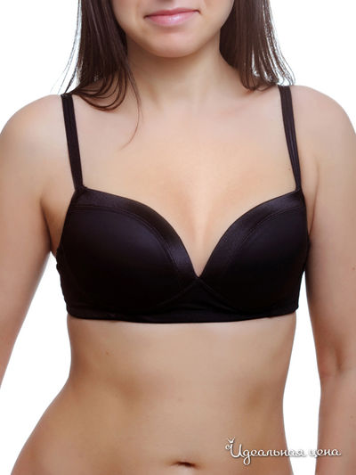 Бюстгальтер пуш-ап с легкими гелевыми вкладышами Dalia Lisca, цвет черный