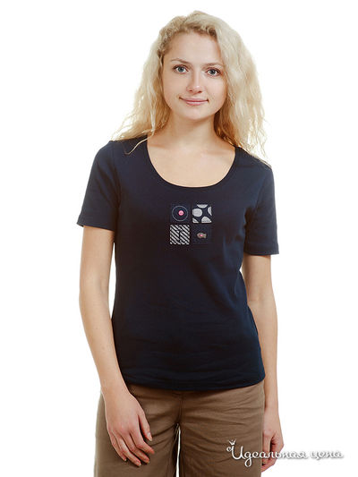 Футболка Thalassa, цвет темно-синий