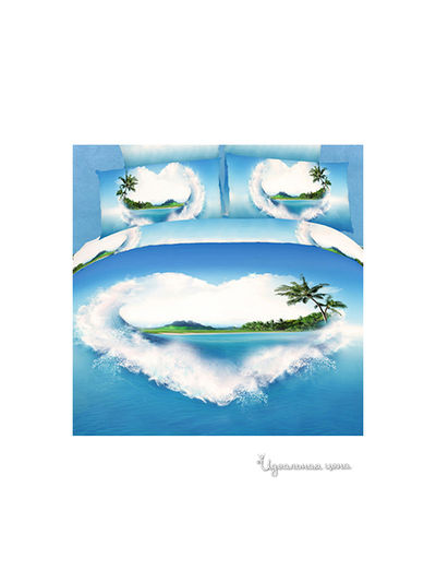 Комплект постельного белья, двуспальный Buenas Noches, цвет мультицвет