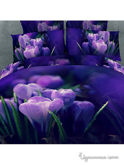 Комплект постельного белья, двуспальный Buenas Noches, цвет мультицвет