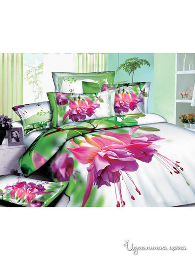 Комплект постельного белья, двуспальный Buenas Noches, цвет мультицвет