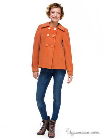 Пальто Заря, цвет _ORNG