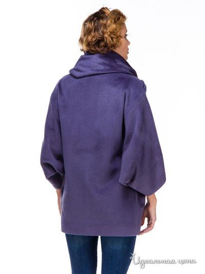 Пальто Заря, цвет фиолетовый