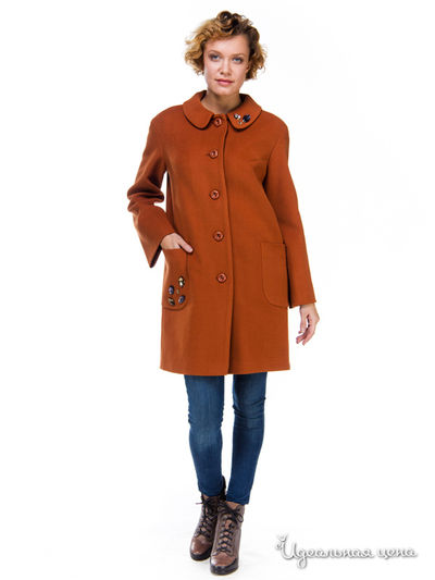Пальто Заря, цвет _BRN