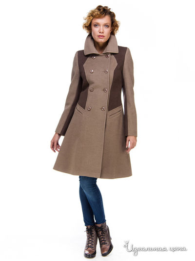 Пальто Заря, цвет _BRN