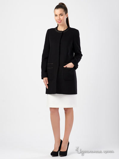 Полупальто Tuzun, цвет черный