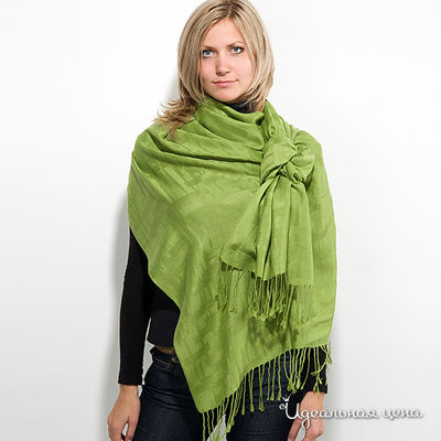 Палантин Venera, цвет зеленый