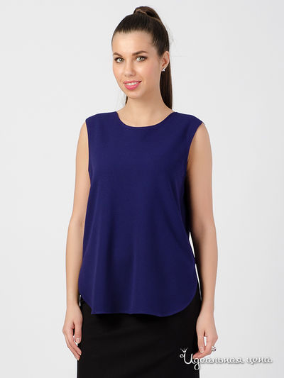 Блуза Tuzun, цвет ярко-синий